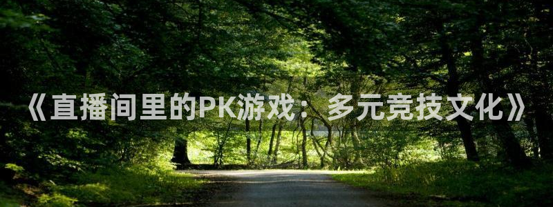 天美娱乐Ii：《直播间里的PK游戏：多元竞技文化》