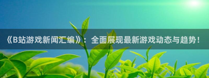 天美娱乐测速：《B站游戏新闻汇编》：全面展现最新游戏动态与趋
